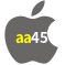 Aplicativo aa45 para iOS